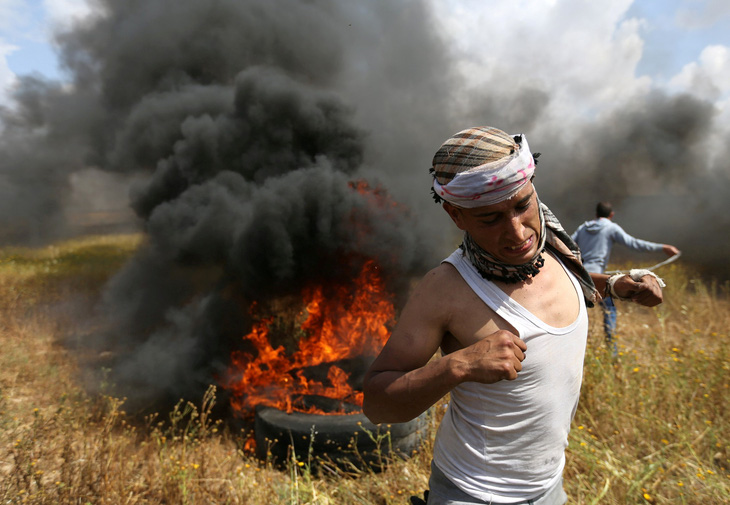 16 người Palestine thiệt mạng trong biểu tình tại Gaza - Ảnh 1.