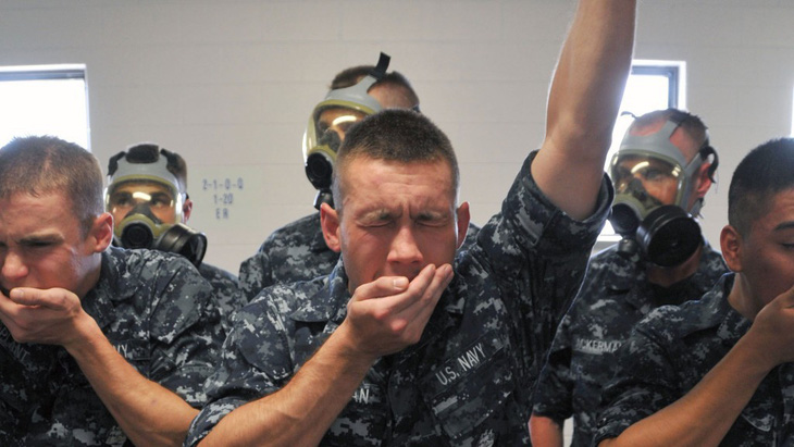 Lính hải quân Mỹ rèn luyện như siêu nhân - Ảnh 6.