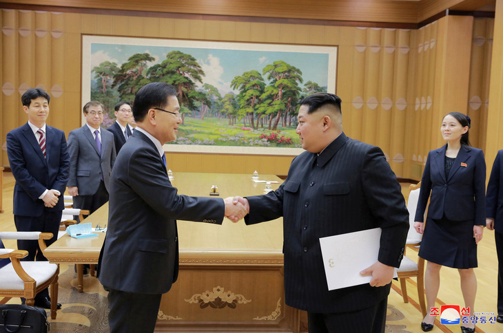 Triều Tiên hi vọng viết nên lịch sử thống nhất mới với Hàn Quốc - Ảnh 1.