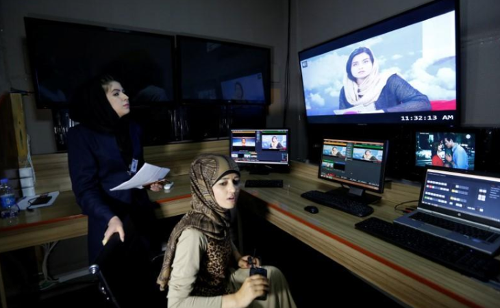 Kênh truyền hình toàn nữ ở Afghanistan - Ảnh 3.