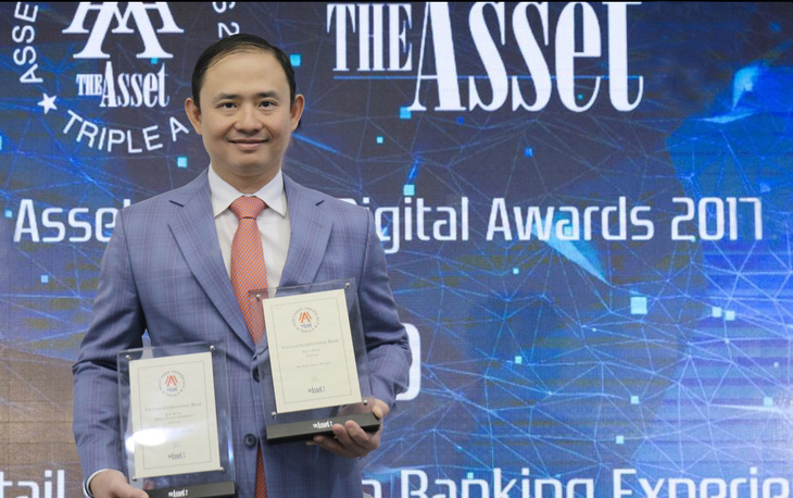 VIB nhận giải thưởng ‘ngân hàng số năm 2017 - Ảnh 1.