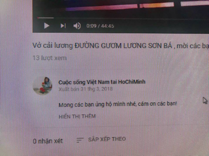 Quay trộm vở cải lương Đường gươm Nguyên Bá rồi post lên YouTube - Ảnh 2.