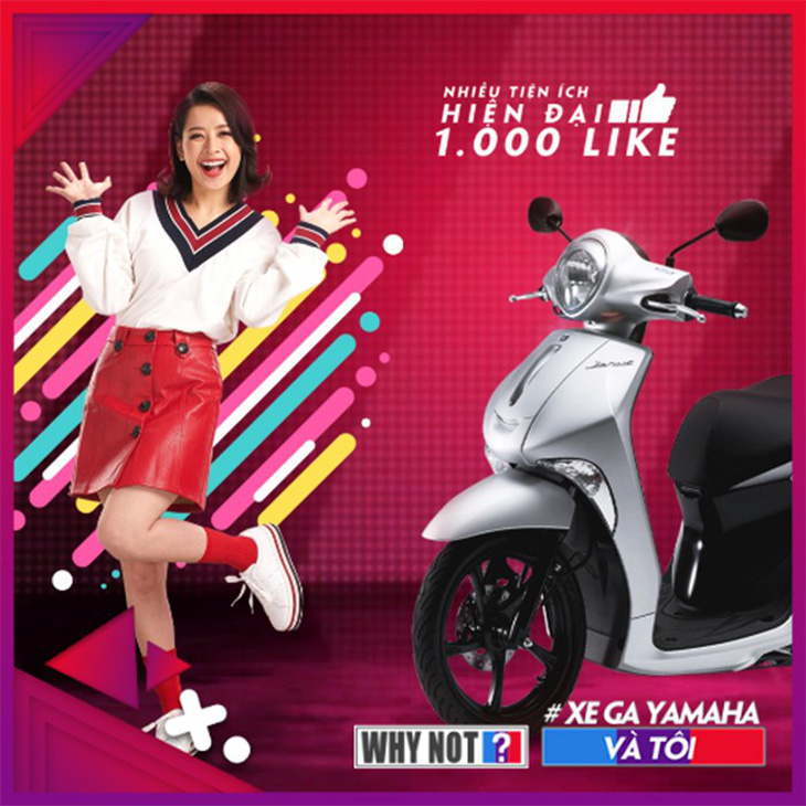 “Xe ga Yamaha & Tôi” thu hút sao Việt và giới trẻ - Ảnh 4.