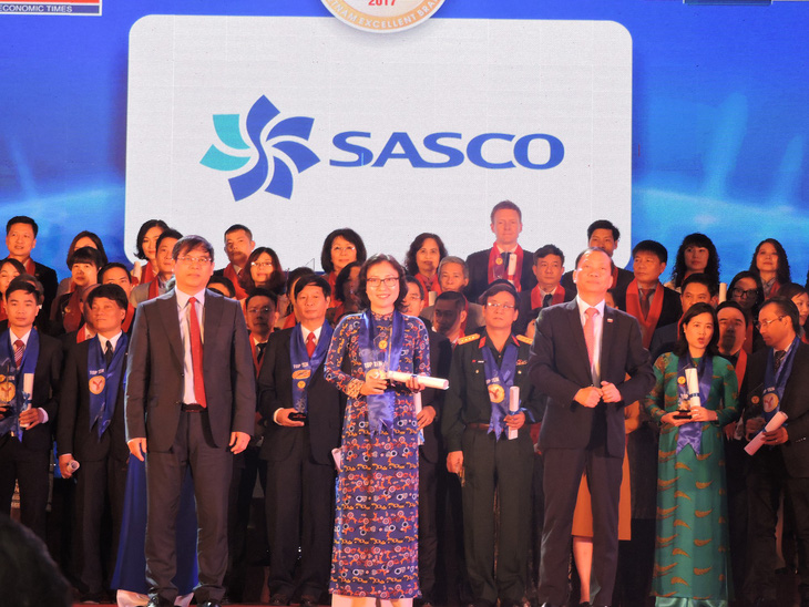 SASCO đạt Top 10 Doanh nghiệp Thương hiệu mạnh Việt Nam - Ảnh 1.