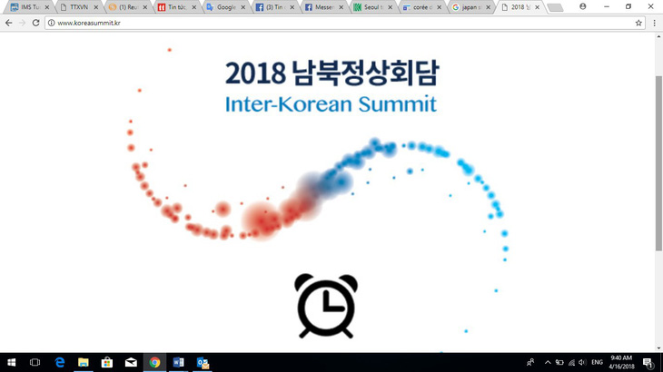 Hàn Quốc mở trang web về cuộc gặp thượng đỉnh liên Triều, gồm cả tiếng Việt - Ảnh 2.