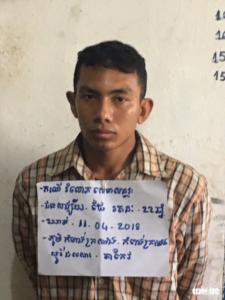 Bắt nghi phạm người Campuchia hiếp dâm phụ nữ ở biên giới - Ảnh 1.