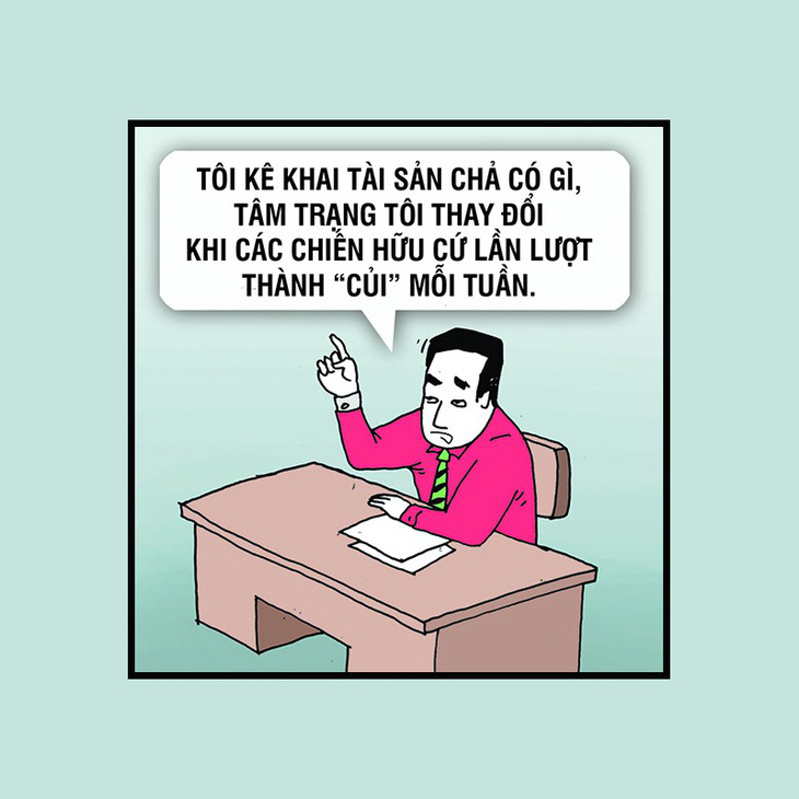 Hí họa: Chuyện tiêu... tiền - Ảnh 4.