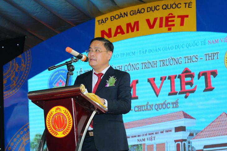 ‘Học mà chơi’ là mục tiêu hàng đầu của trường THCS - THPT Nam Việt - Ảnh 1.