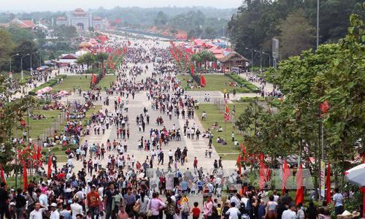 Sẵn sàng cho Giỗ Tổ Hùng Vương - Lễ hội Đền Hùng 2018 - Ảnh 1.