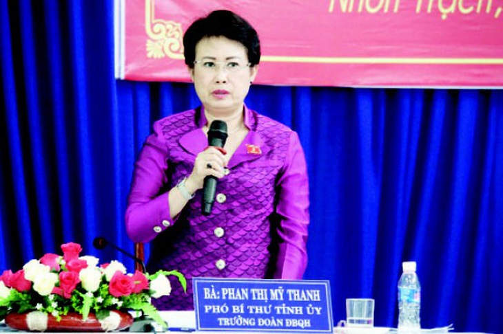Thanh tra Chính phủ kiến nghị xử lý bà Phan Thị Mỹ Thanh - Ảnh 1.