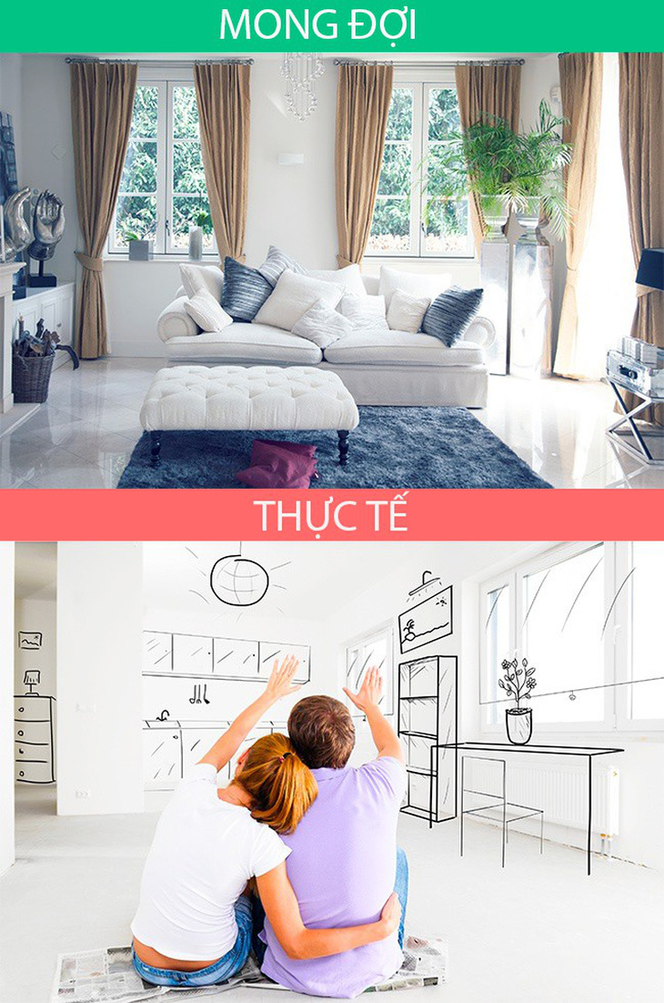 Những thực tế phũ phàng sau khi mơ mộng - Ảnh 1.