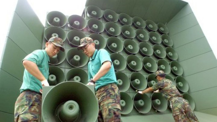 Hàn Quốc ngừng phát thanh tuyên truyền vào Triều Tiên - Ảnh 1.