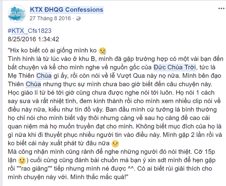 Tôi bị hội viên Hội Thánh Đức Chúa Trời lôi kéo như thế nào? - Ảnh 3.