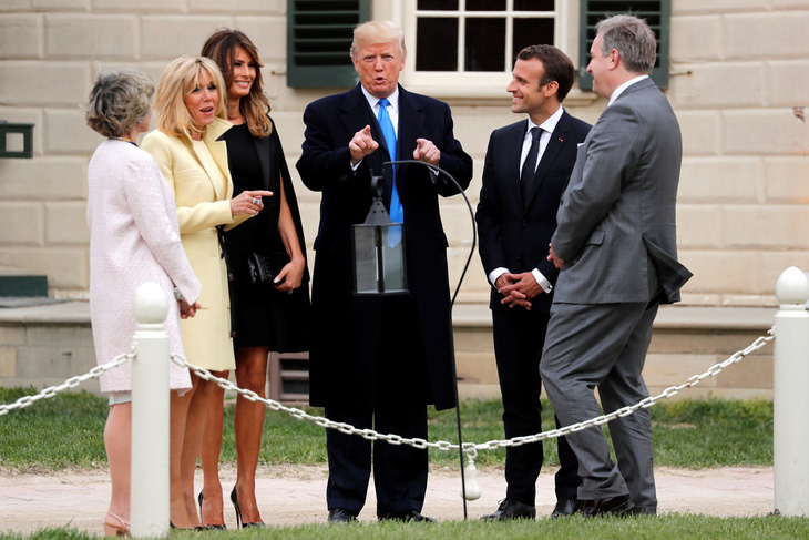 Bà Trump đãi gì trong quốc yến cho tổng thống Pháp? - Ảnh 3.