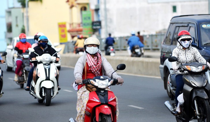 TP.HCM tia cực tím tăng cao - Ảnh 1.