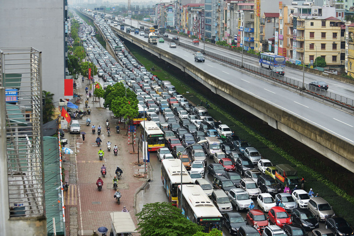 Vành đai 3 Hà Nội đi giữa hàng loạt cao ốc - Ảnh 3.