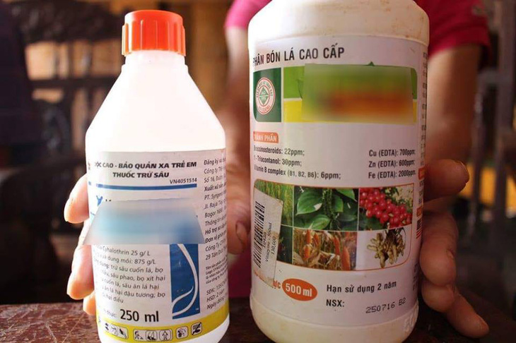 Phát hiện nhiều công ty sản xuất thuốc bảo vệ thực vật trái phép - Ảnh 1.