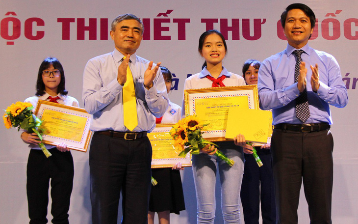 Học sinh lớp 8 là quán quân cuộc thi "Viết thư quốc tế UPU" tại Việt Nam