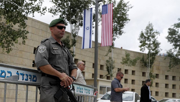 Diện mạo sứ quán Mỹ ở Jerusalem ra sao? - Ảnh 1.