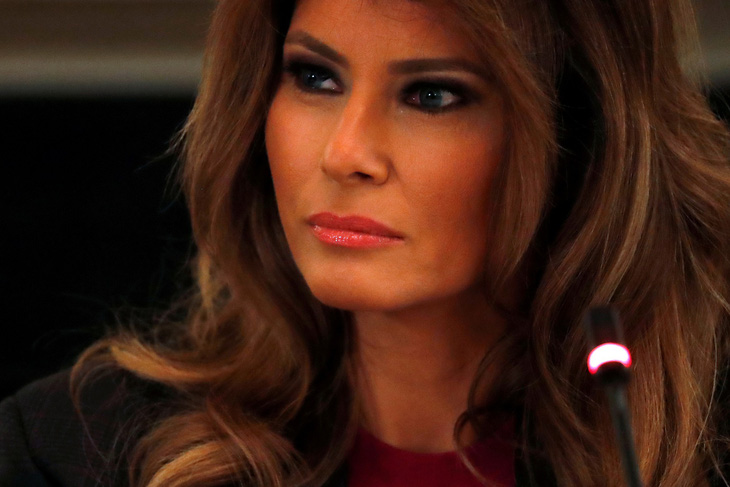 Bà Melania Trump nhập viện phẫu thuật thận - Ảnh 1.