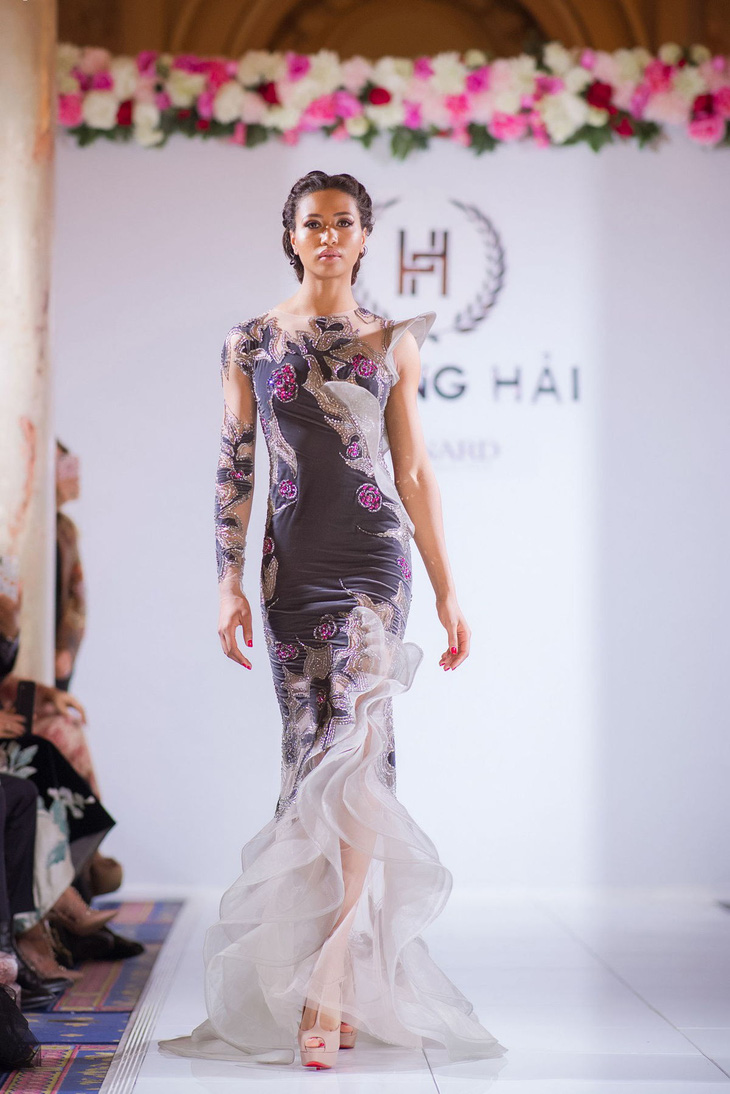 Nhã Phương, Mỹ Linh, Vũ Ngọc Anh trình diễn váy dạ hội ở Cannes - Ảnh 9.