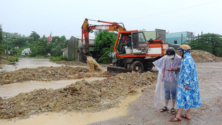 Khu tái định cư ngập lụt - Ảnh 1.