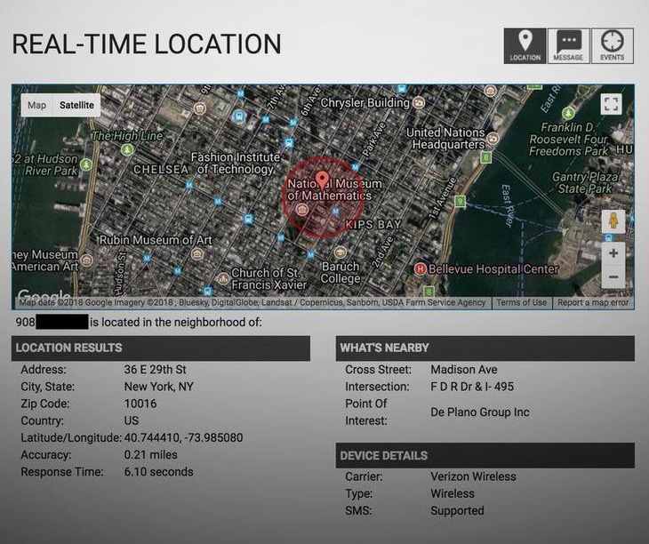 Lỗ hổng bảo mật tiết lộ vị trí thực hàng triệu người Mỹ - Ảnh 1.