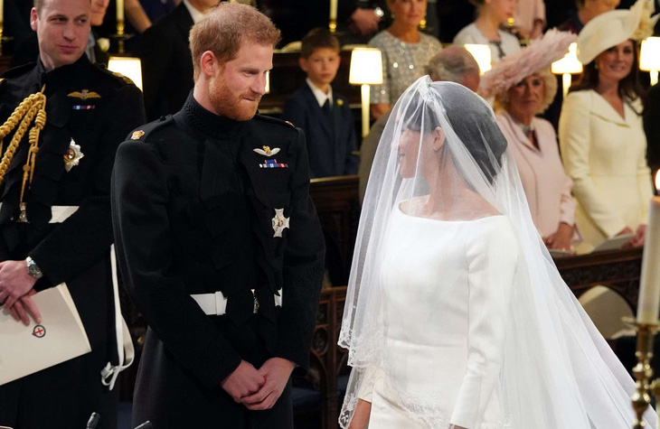 Những khoảnh khắc đẹp nhất của đám cưới Hoàng gia - Ảnh 6.