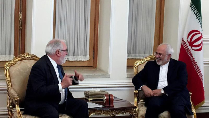 Ngoại trưởng Iran: EU phải tăng đầu tư vào Iran để cứu thỏa thuận hạt nhân - Ảnh 1.