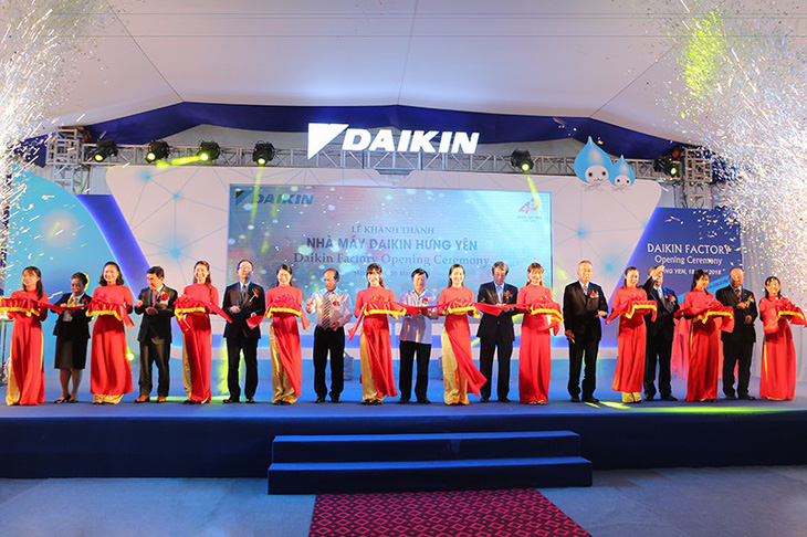 Daikin khánh thành nhà máy sản xuất máy điều hoà không khí - Ảnh 1.