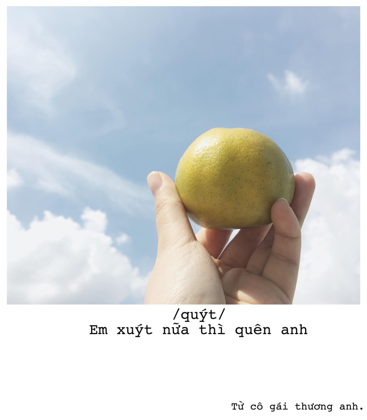 Bộ ảnh thả thính bằng trái cây của cô gái Sài Gòn - Ảnh 5.