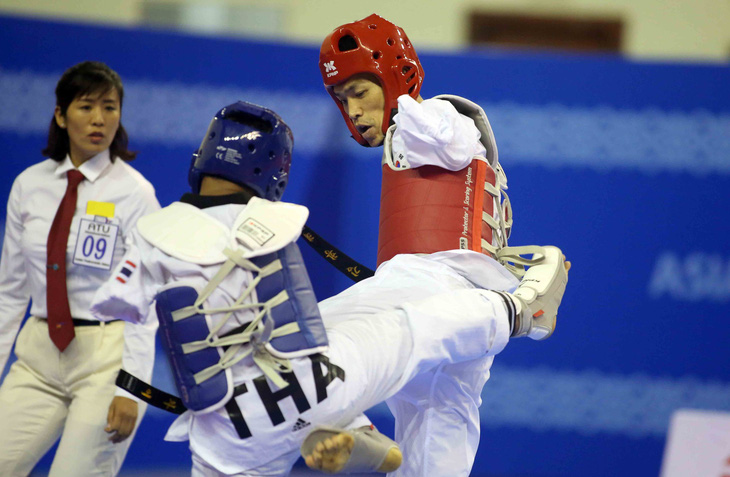 Những hình ảnh đầy cảm xúc tại giải Taekwondo người khuyết tật - Ảnh 5.