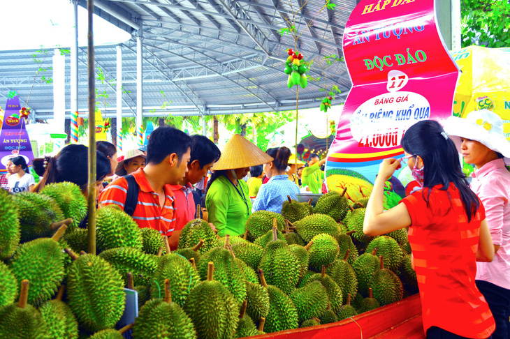 Gần 1.000 tấn trái cây chào Lễ hội trái cây Nam Bộ 2018 - Ảnh 1.