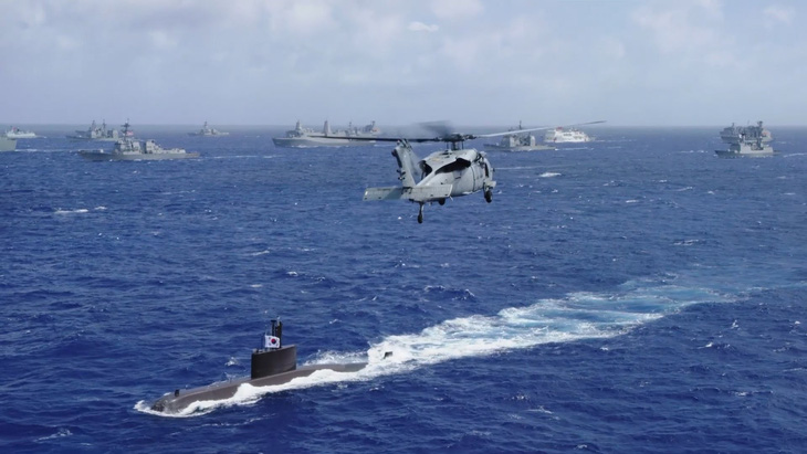 Mỹ không mời Trung Quốc dự tập trận vì quân sự hóa Biển Đông - Ảnh 1.