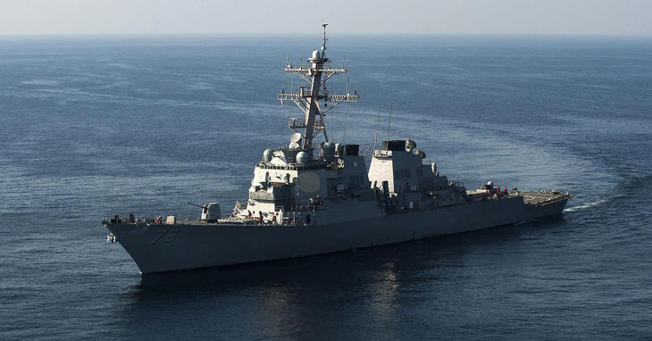 Mỹ điều tàu chiến thách thức Trung Quốc ở Biển Đông - Ảnh 1.