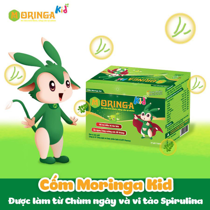 Cốm Moringa Kid - Sản phẩm đột phá giúp trẻ tăng cân tự nhiên - Ảnh 1.