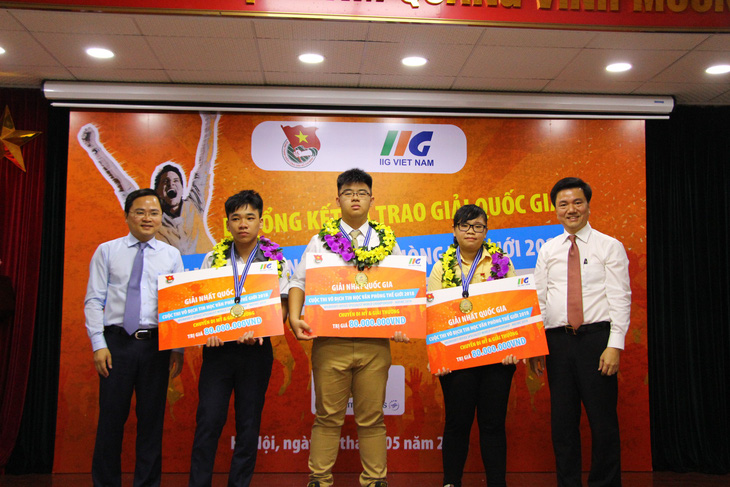 3 bạn trẻ dự giải Vô địch tin học văn phòng thế giới - Ảnh 1.