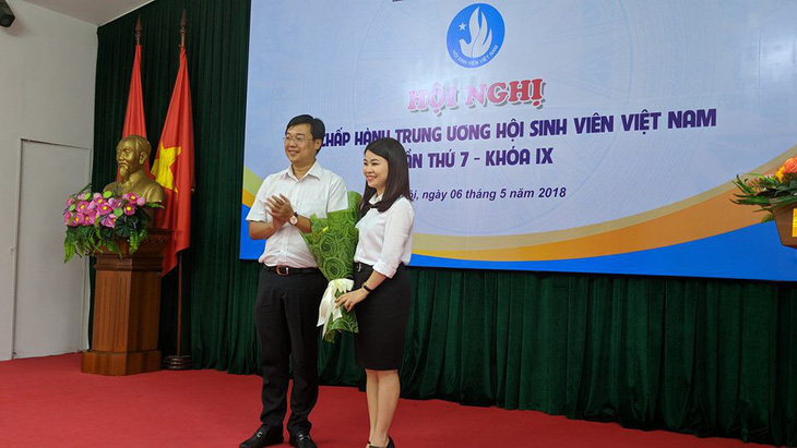 Hội Sinh viên Việt Nam có phó chủ tịch mới - Ảnh 1.