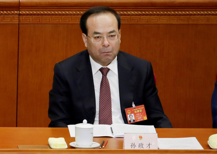 Nguyên ủy viên Bộ chính trị Trung Quốc Tôn Chính Tài bị tuyên án chung thân - Ảnh 1.