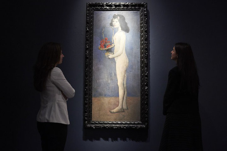 Bức họa nude của Picasso bán được 115 triệu USD - Ảnh 1.