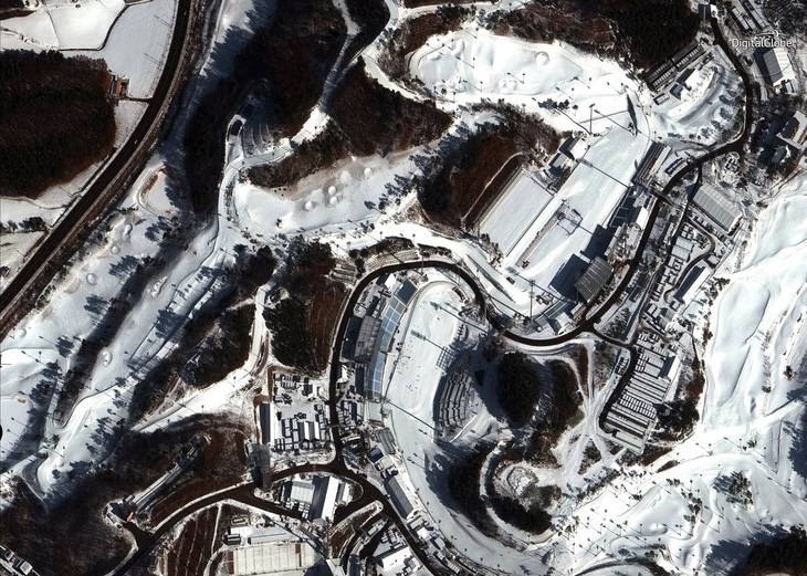 Ngắm ảnh vệ tinh các địa điểm Olympic mùa đông Pyeongchang - Ảnh 7.