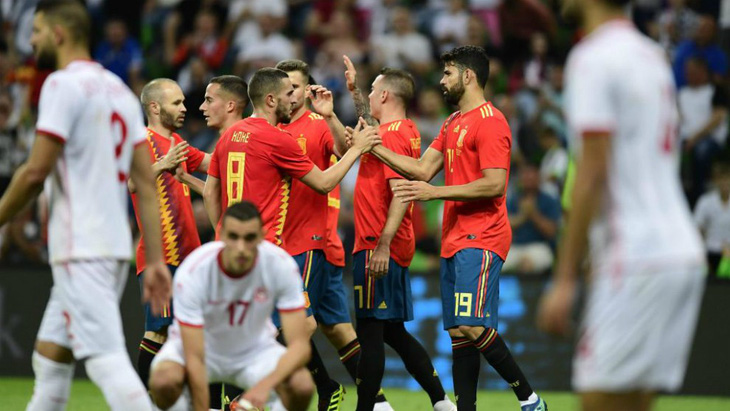 Tây Ban Nha thắng nhọc nhằn Tunisia trước thềm World Cup - Ảnh 3.