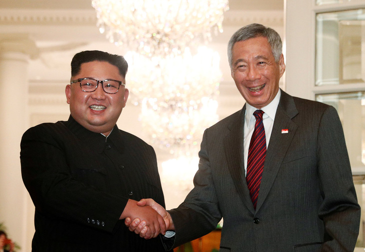 Ông Kim Jong Un cảm ơn ông Lý Hiển Long tổ chức thượng đỉnh Mỹ-Triều - Ảnh 1.