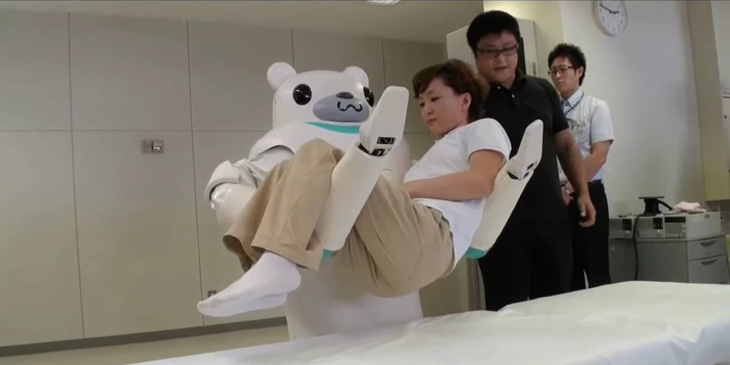 Cuộc cách mạng robot trong chăm sóc người già ở Nhật - Ảnh 1.