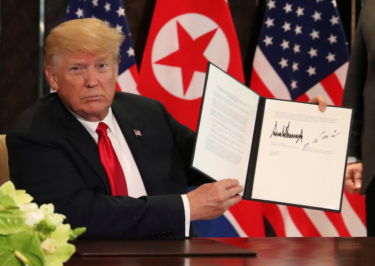 Tổng thống Trump: Mỹ và Triều Tiên cùng khép lại quá khứ - Ảnh 1.