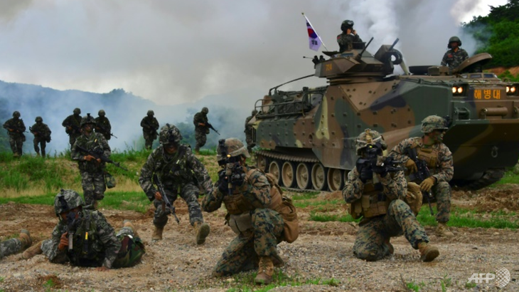 Hàn Quốc: ngừng tập trận chung với Mỹ là điều cần thiết - Ảnh 1.