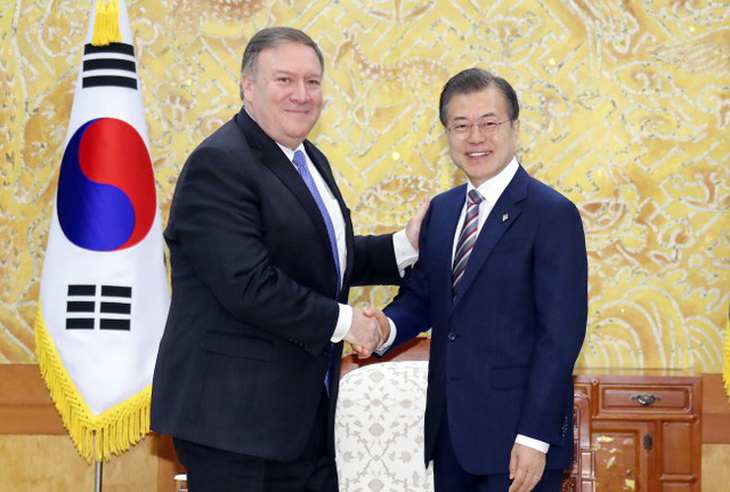 Tổng thống Hàn Quốc ca ngợi hội đàm Mỹ - Triều là thành công lớn - Ảnh 1.