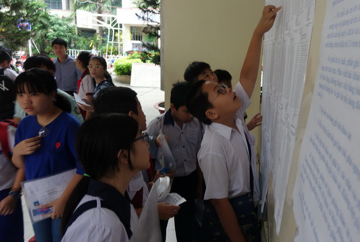 Hơn 4.000 học sinh thi vào lớp 6 Trường Trần Đại Nghĩa - Ảnh 9.