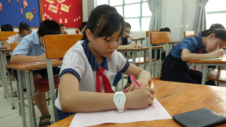 TP.HCM công bố điểm thi tuyển sinh lớp 6 Trần Đại Nghĩa - Ảnh 1.