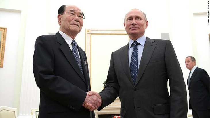 Ông Putin mời ‘đồng chí’ Kim Jong Un đến thăm Nga - Ảnh 1.